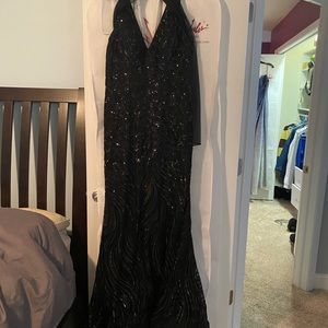 Black sequin Prom Dress!
